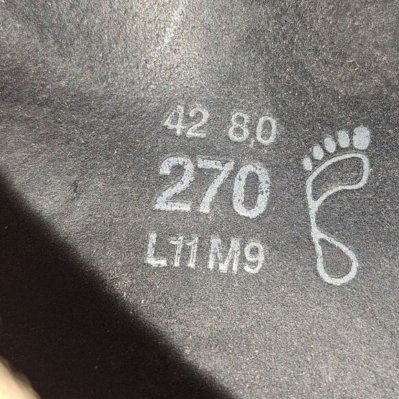 Birkenstock Tatami Sandals Chunky Brown Nebraska Removable Footbed Men 9 Lady 11 - Picture 5 of 16